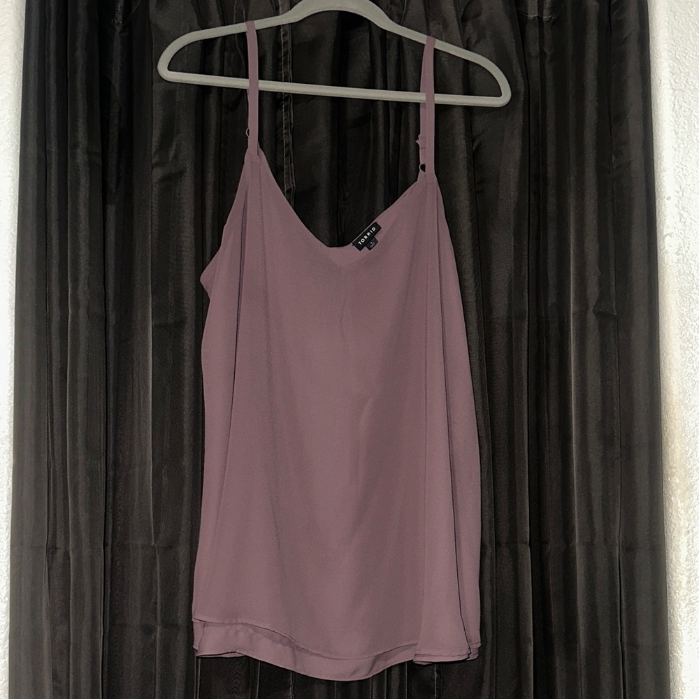 Torrid size 1 Women's Mauve camisole Strap Top